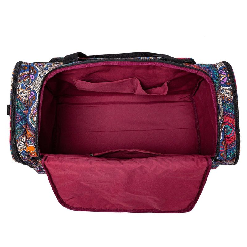 Boho Weekendväska Canvas Travel Duffel