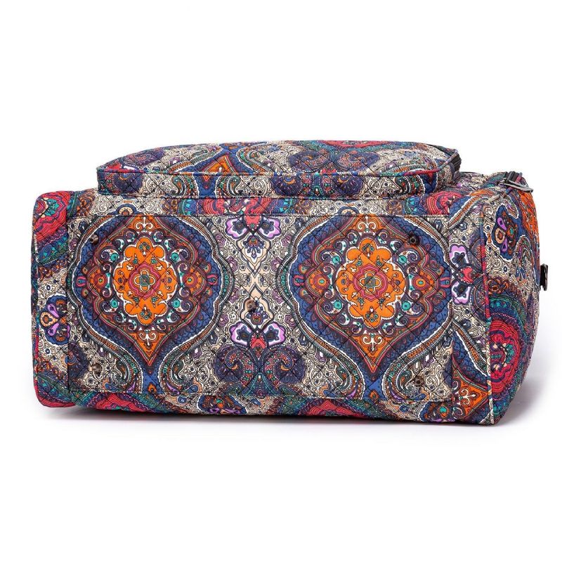 Boho Weekendväska Canvas Travel Duffel