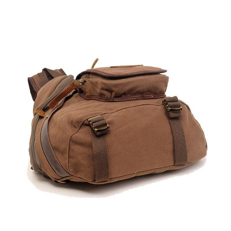 Bröstpaket För Män Vintage Canvas Sling Bag