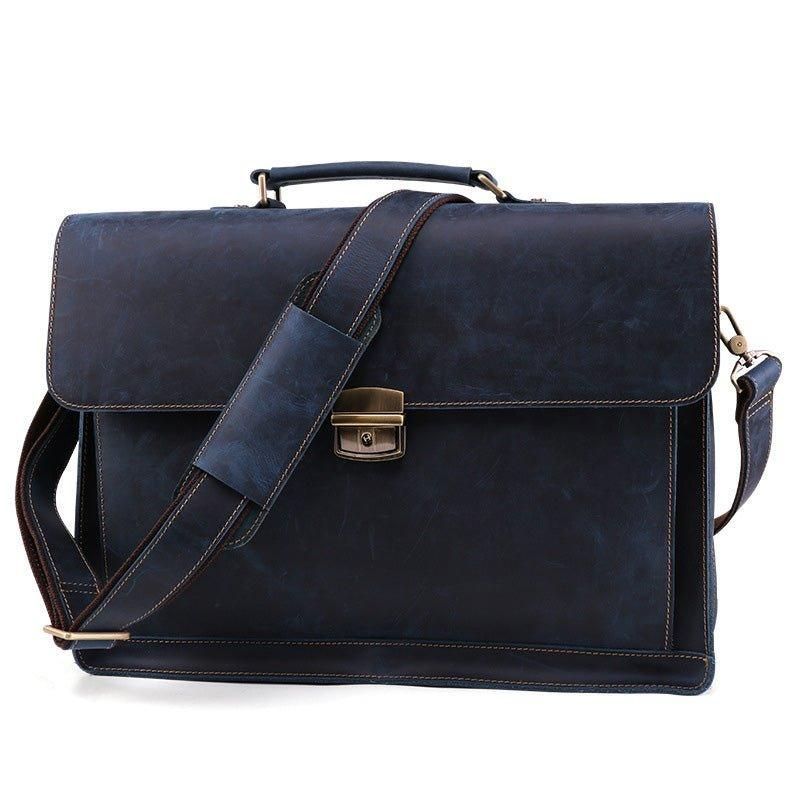 Business Satchel Portfölj För Bärbar Dator 15"