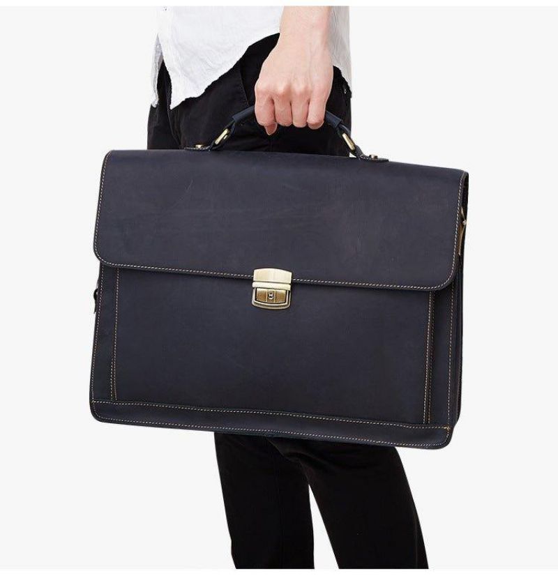 Business Satchel Portfölj För Bärbar Dator 15"