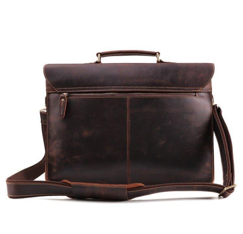 Business Satchel Portfölj För Bärbar Dator 15"