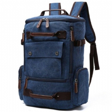 Canvas Ryggsäck Casual Vintage Daypack