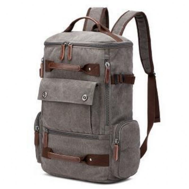 Canvas Ryggsäck Casual Vintage Daypack