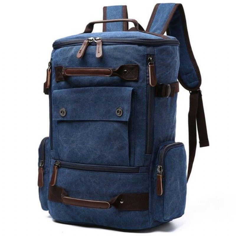 Canvas Ryggsäck Casual Vintage Daypack