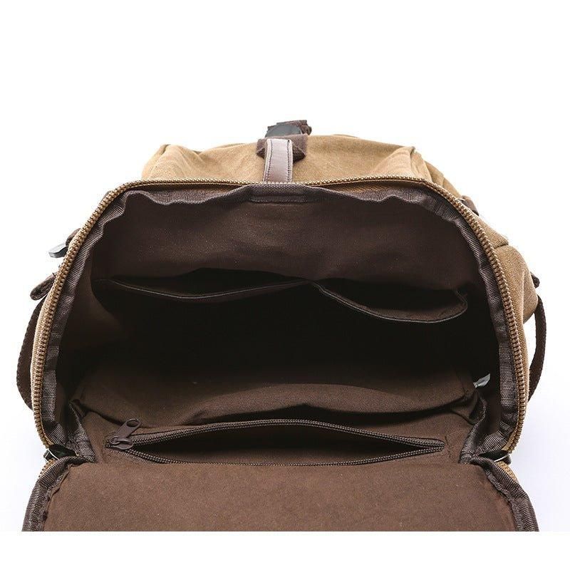 Canvas Ryggsäck Vintage Large School Duffel