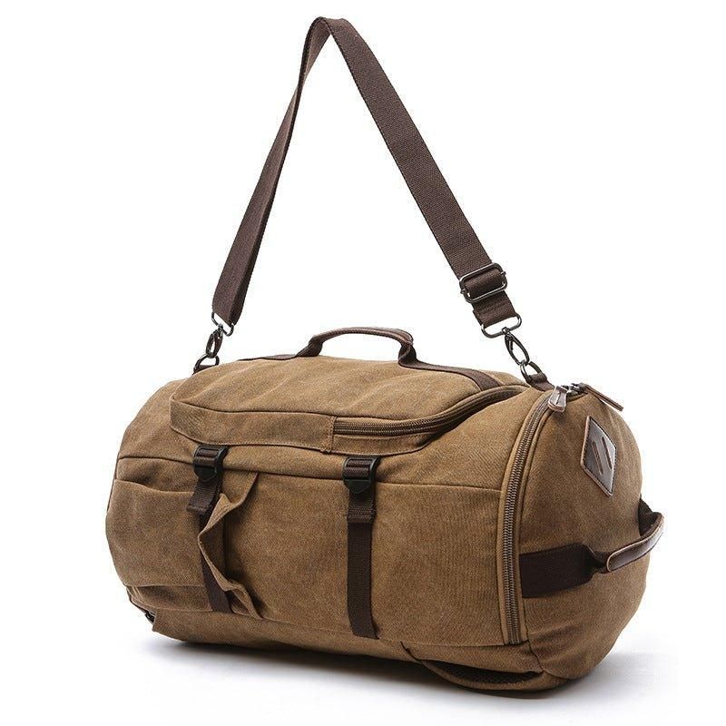 Canvas Ryggsäck Vintage Large School Duffel