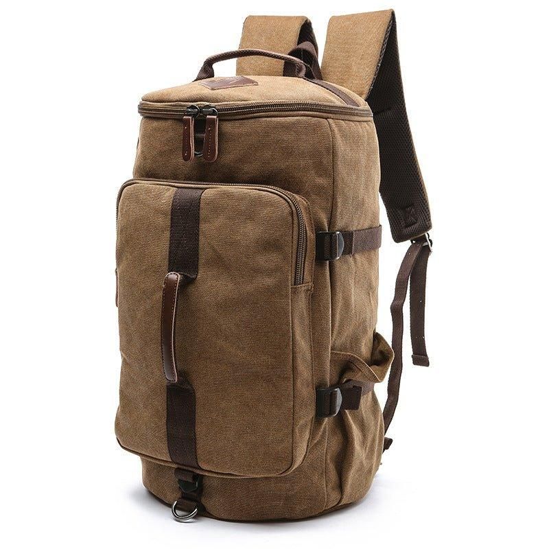 Canvas Ryggsäck Vintage Large School Duffel