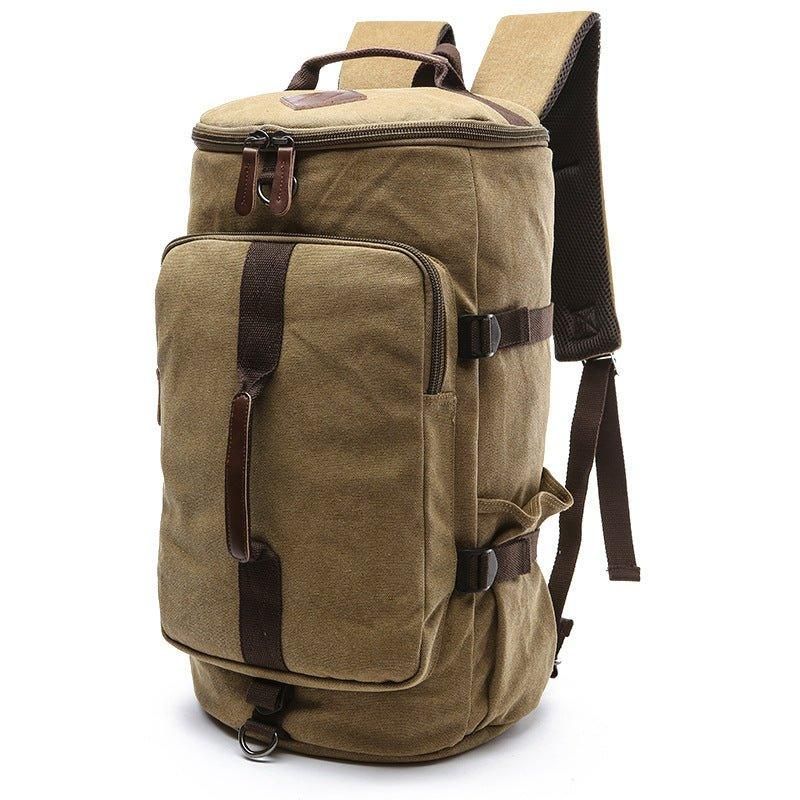 Canvas Ryggsäck Vintage Large School Duffel