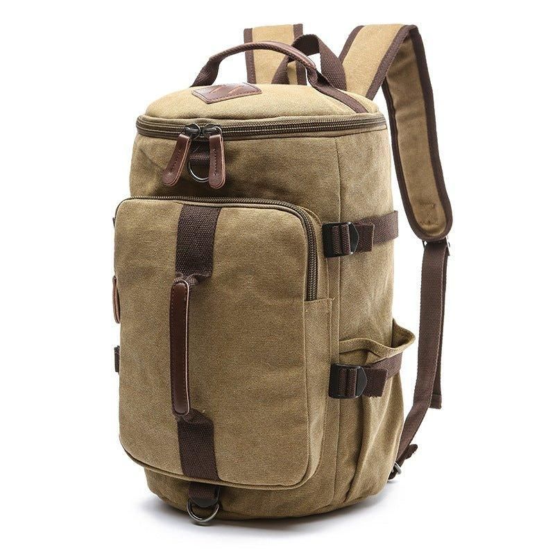 Canvas Ryggsäck Vintage Large School Duffel