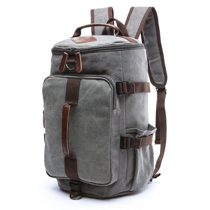 Canvas Ryggsäck Vintage Large School Duffel