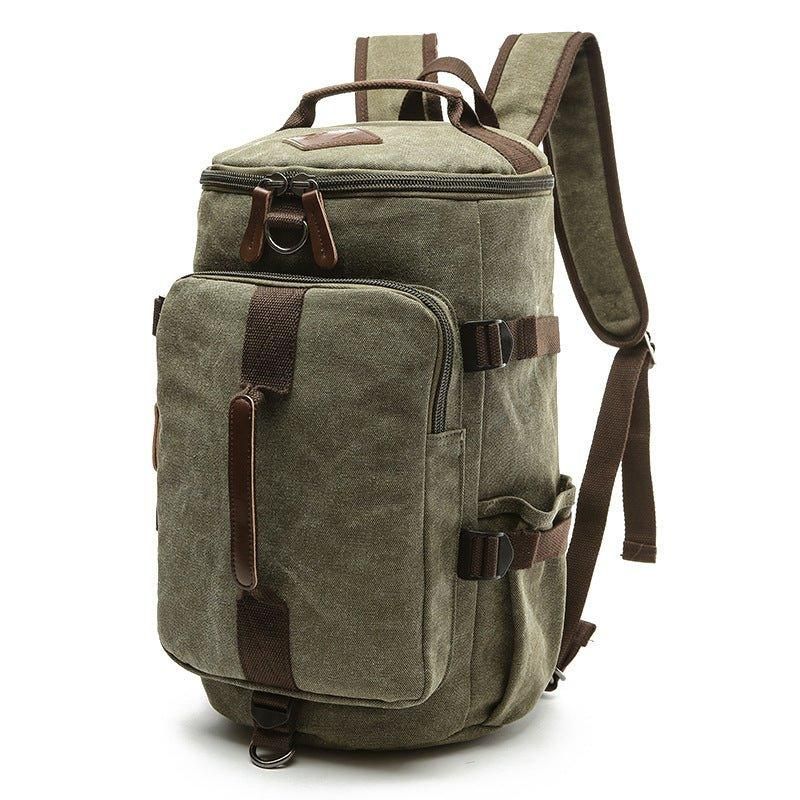 Canvas Ryggsäck Vintage Large School Duffel