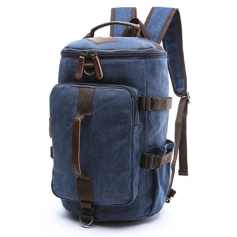 Canvas Ryggsäck Vintage Large School Duffel