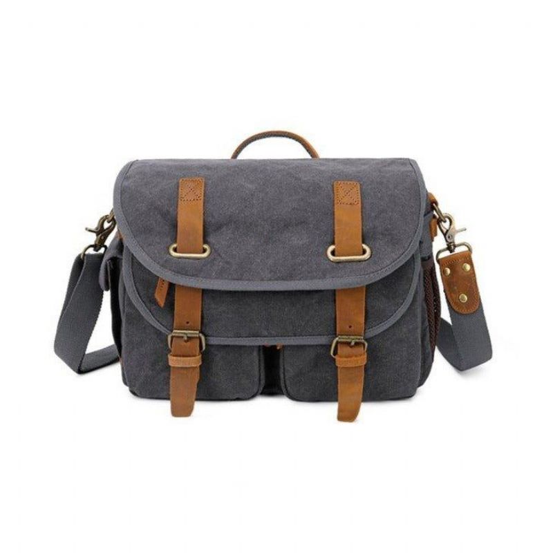 Canvas Shoulder Messenger Kameraväska