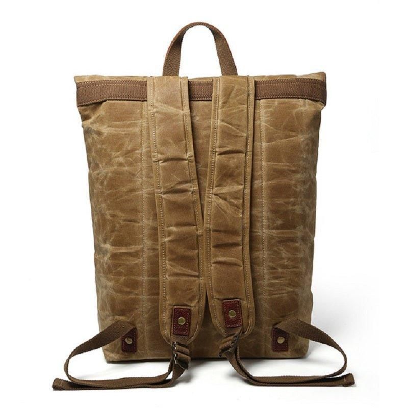 Canvas Vintage Backpack Roll Top