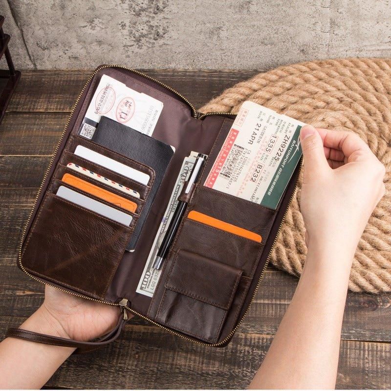 Front Pocket Wallet Coffee