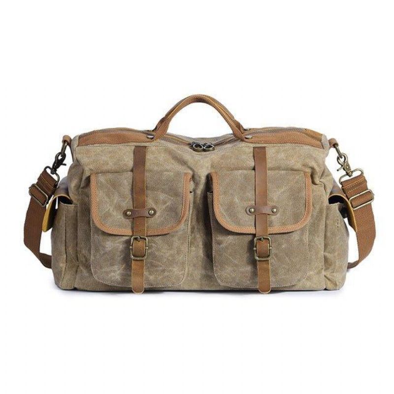 Heavy Duty Canvas Weekender Duffelväska