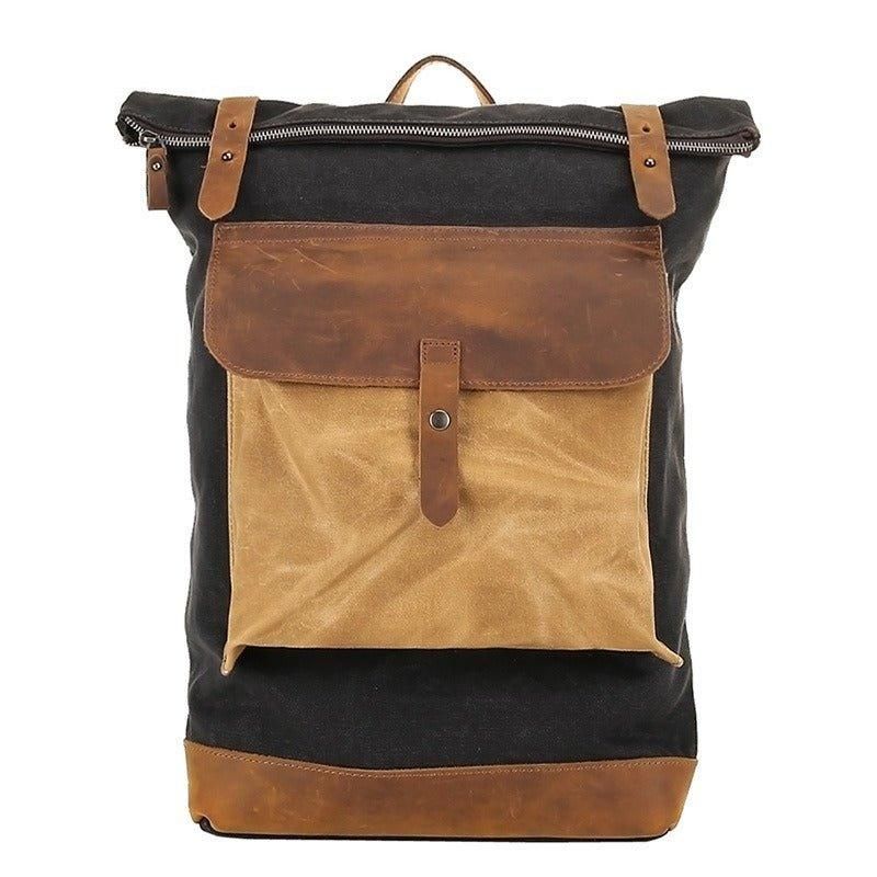 Rolltop Canvas Ryggsäckar