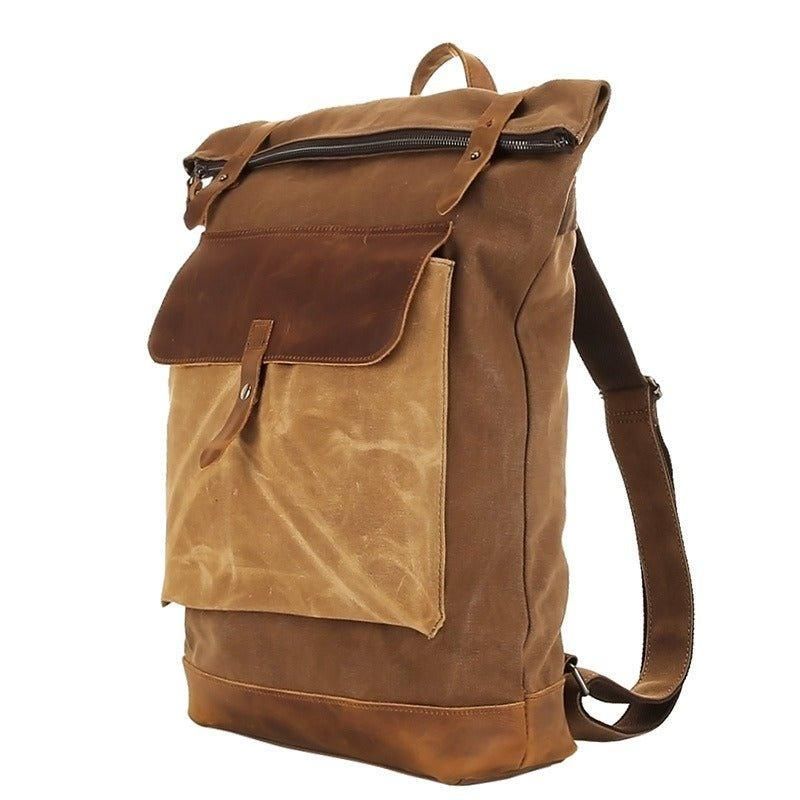 Rolltop Canvas Ryggsäckar