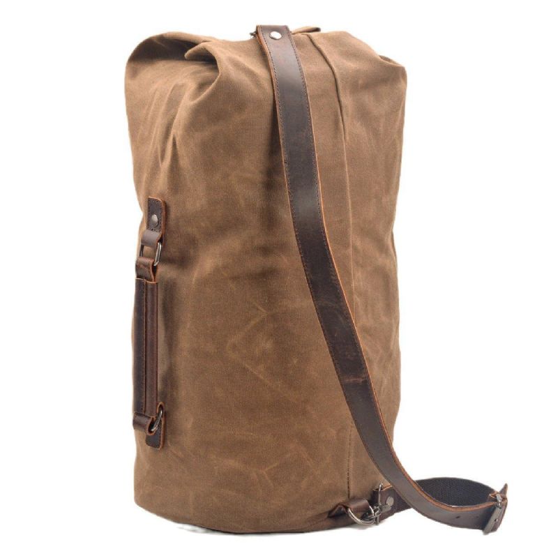 Vaxad Canvas Cross Body Sling Bag För Sport