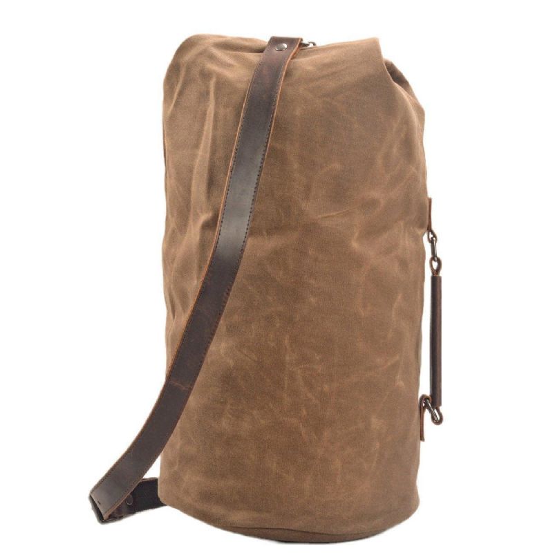 Vaxad Canvas Cross Body Sling Bag För Sport