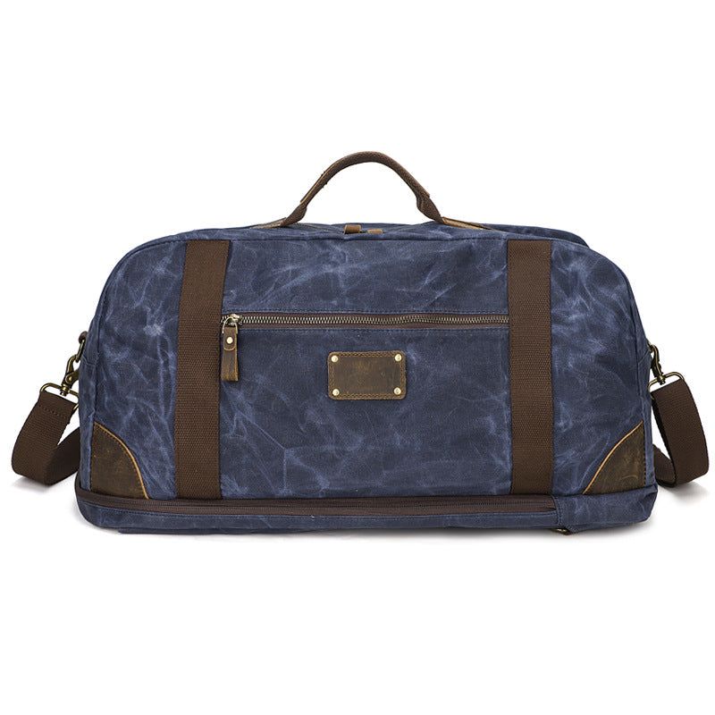 Vaxad Canvas Weekender Duffle Bag Ryggsäck