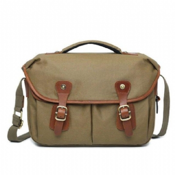 Vintage Casual Canvas Camera Bag För Dslr