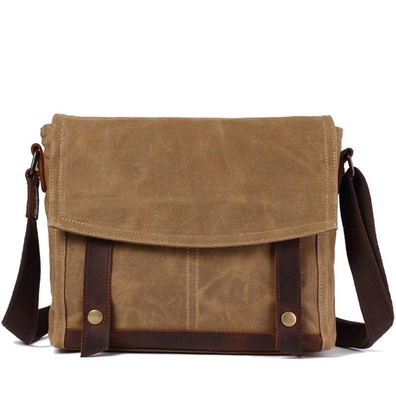 Vintage Messenger-väska Canvas Crossbody För Män